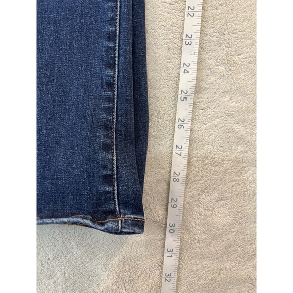 American Eagle Outfitters Women's Jeans, High Rise Skinny Kick Flare 12 Short - Picture 8 of 11